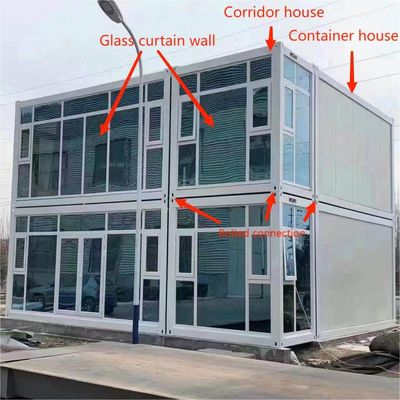 Modern Sandwich Panel Steel Structure Container House Tiny Homes Ready to Ship