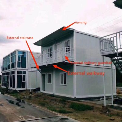 Modern Sandwich Panel Steel Structure Container House Tiny Homes Ready to Ship