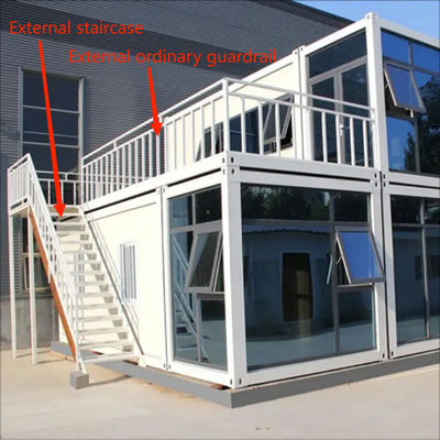Modern Sandwich Panel Steel Structure Container House Tiny Homes Ready to Ship