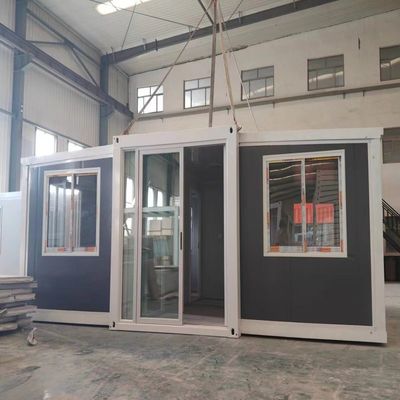 White or Customized Color Steel Prefabricated House Expandable Container Modular Home