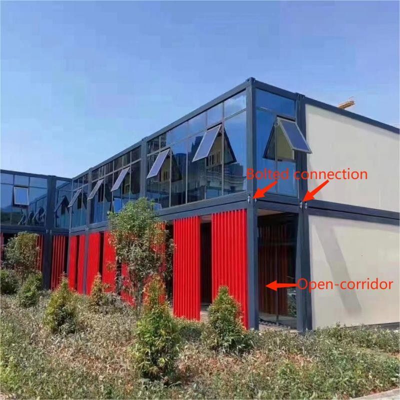 Modern Sandwich Panel Steel Structure Container House Tiny Homes Ready to Ship