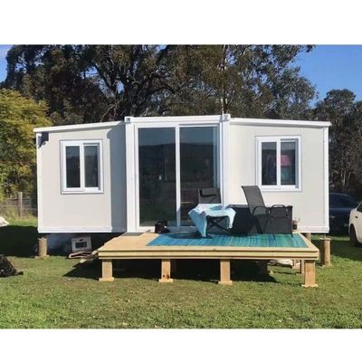 Модульный складной 20ft 40ft расширяемый контейнерный дом для виллы 5800 * 6400 * 2530 мм